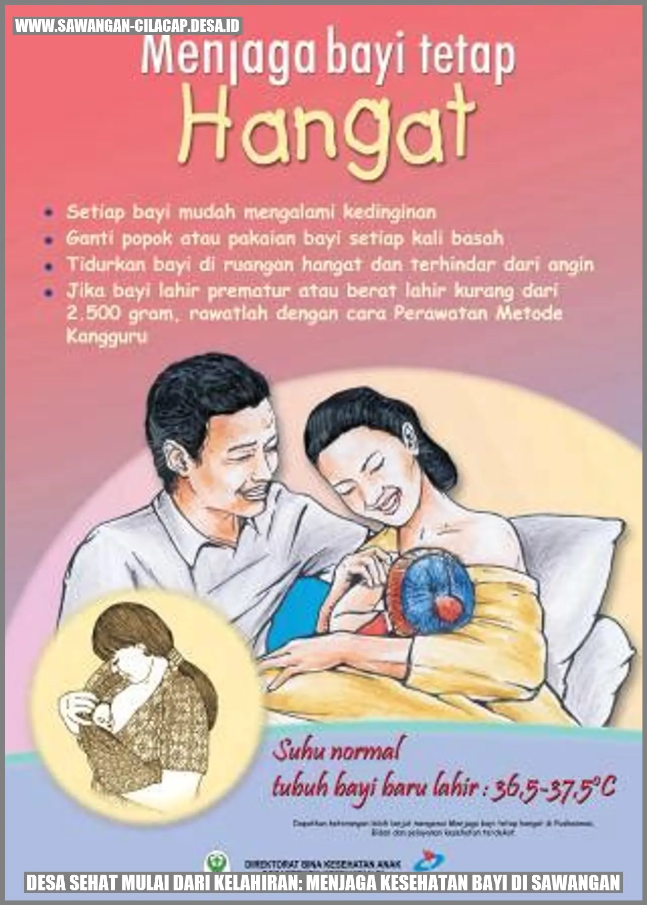 Desa Sehat Mulai dari Kelahiran: Menjaga Kesehatan Bayi di Sawangan