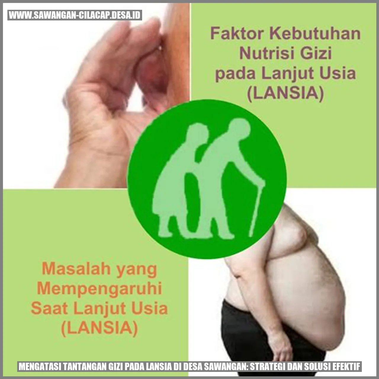 Strategi Atasi Gizi Lansia Sawangan