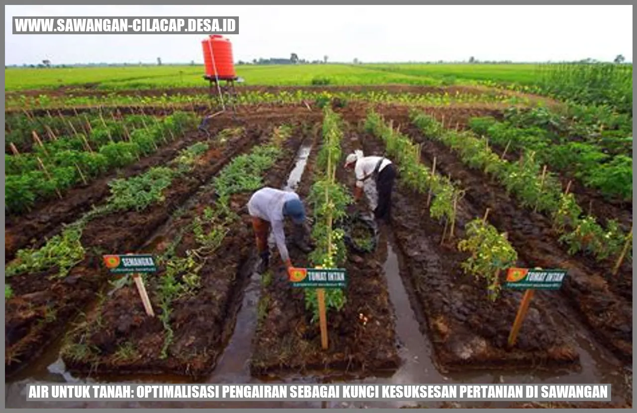 Air Untuk Tanah: Optimalisasi Pengairan sebagai Kunci Kesuksesan Pertanian di Sawangan