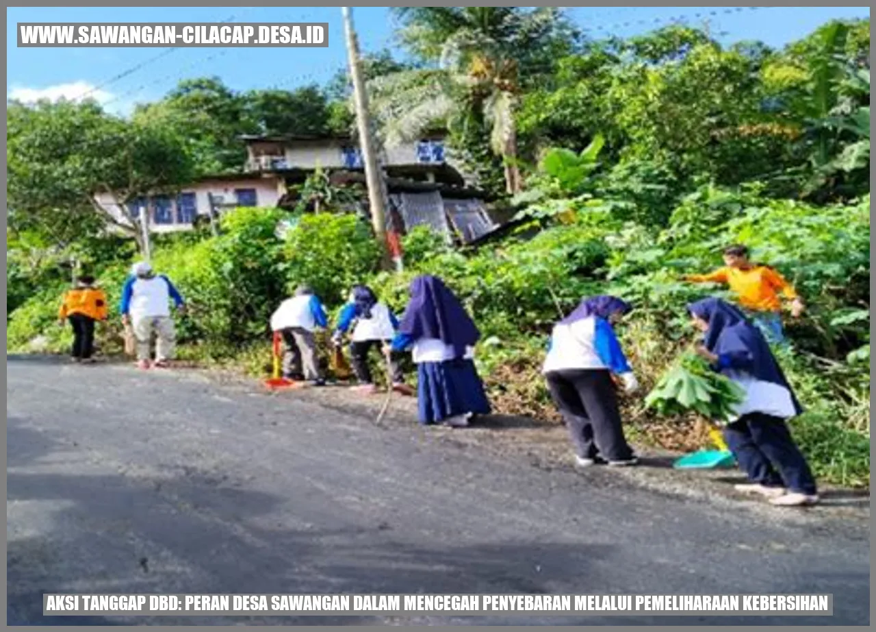 Aksi Tanggap DBD: Peran Desa Sawangan dalam Mencegah Penyebaran Melalui Pemeliharaan Kebersihan