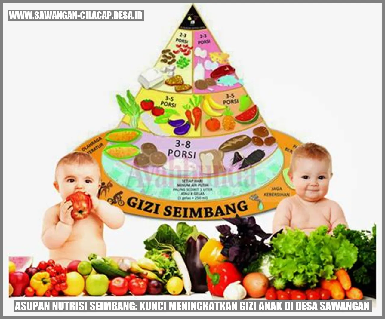 Asupan Nutrisi Seimbang: Kunci Meningkatkan Gizi Anak di Desa Sawangan
