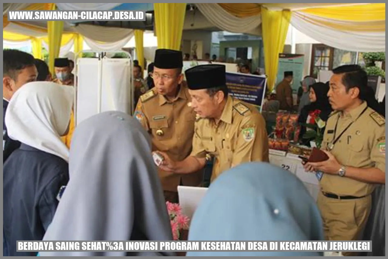Berdaya Saing Sehat: Inovasi Program Kesehatan Desa di Kecamatan Jeruklegi