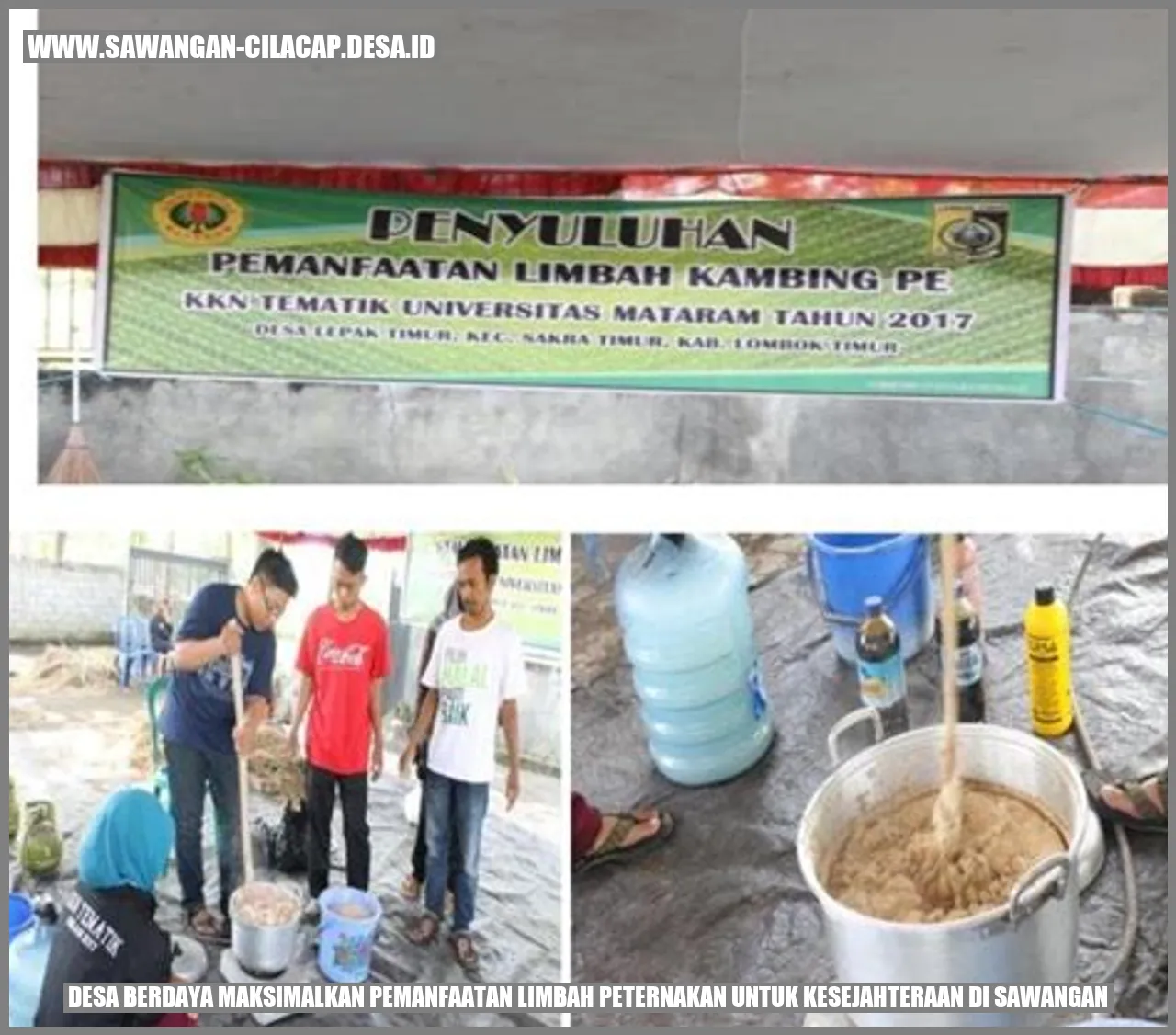 Desa Berdaya: Maksimalkan Pemanfaatan Limbah Peternakan untuk Kesejahteraan di Sawangan