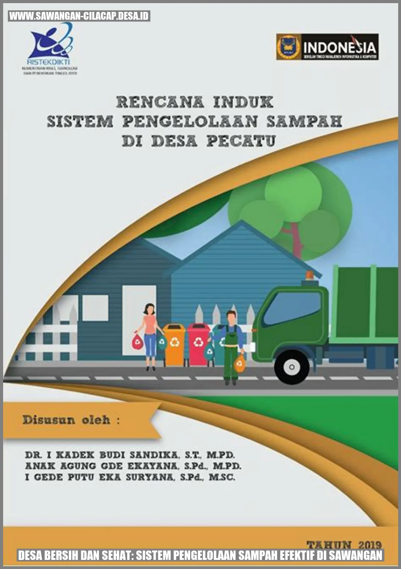 Desa Bersih dan Sehat: Sistem Pengelolaan Sampah Efektif di Sawangan