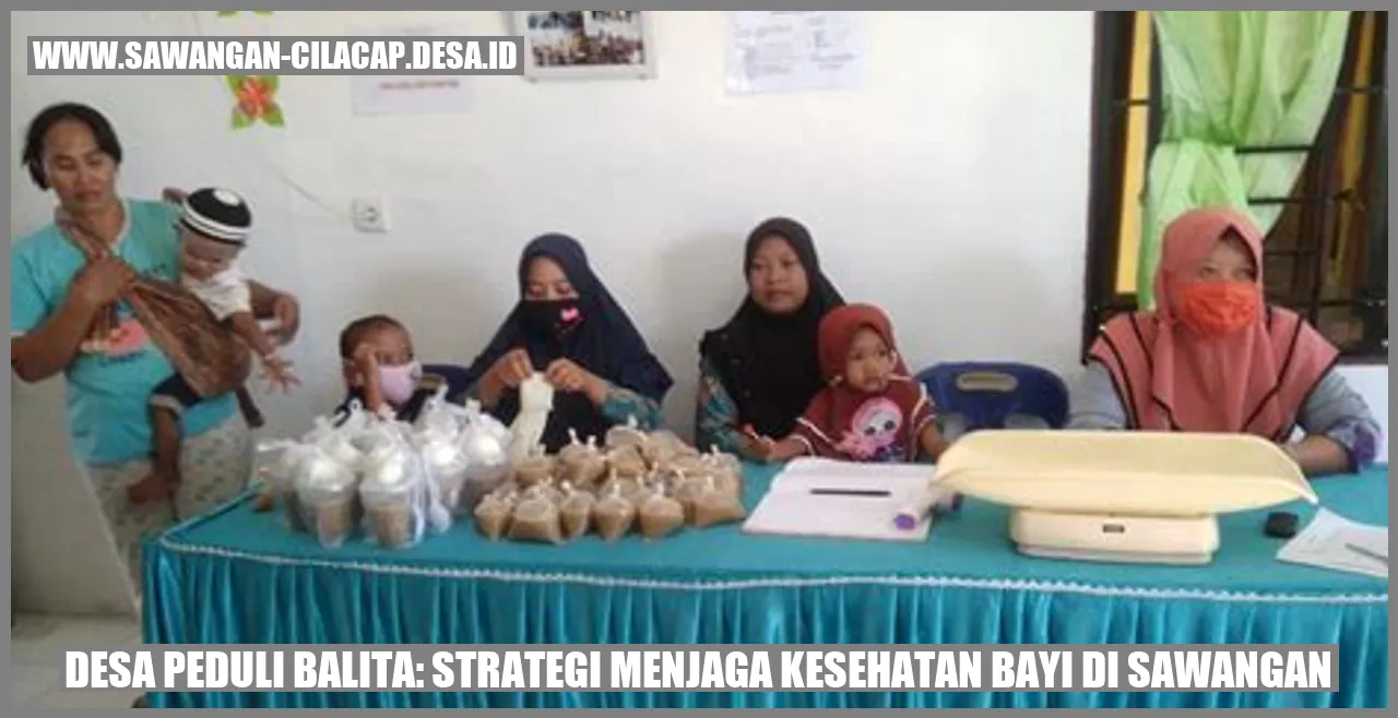 Desa Peduli Balita: Strategi Menjaga Kesehatan Bayi di Sawangan