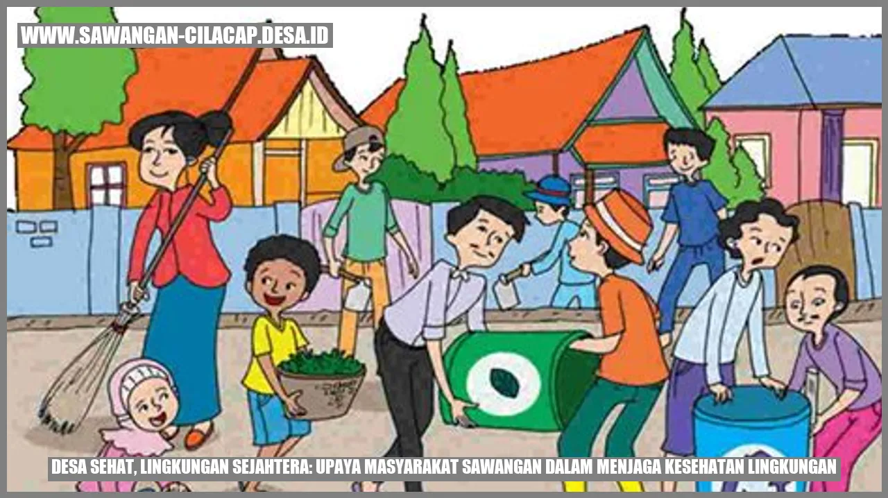 Desa Sehat, Lingkungan Sejahtera: Upaya Masyarakat Sawangan dalam Menjaga Kesehatan Lingkungan