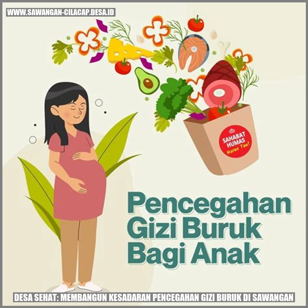 Desa Sehat: Membangun Kesadaran Pencegahan Gizi Buruk di Sawangan