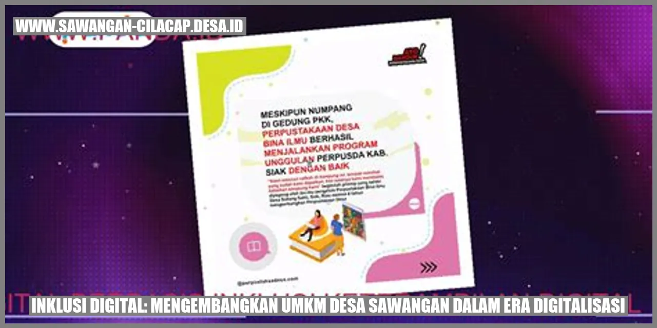 Inklusi Digital: Mengembangkan UMKM Desa Sawangan dalam Era Digitalisasi
