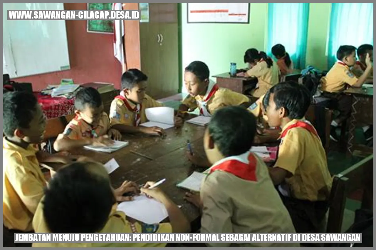 Jembatan Menuju Pengetahuan: Pendidikan Non-Formal Sebagai Alternatif di Desa Sawangan
