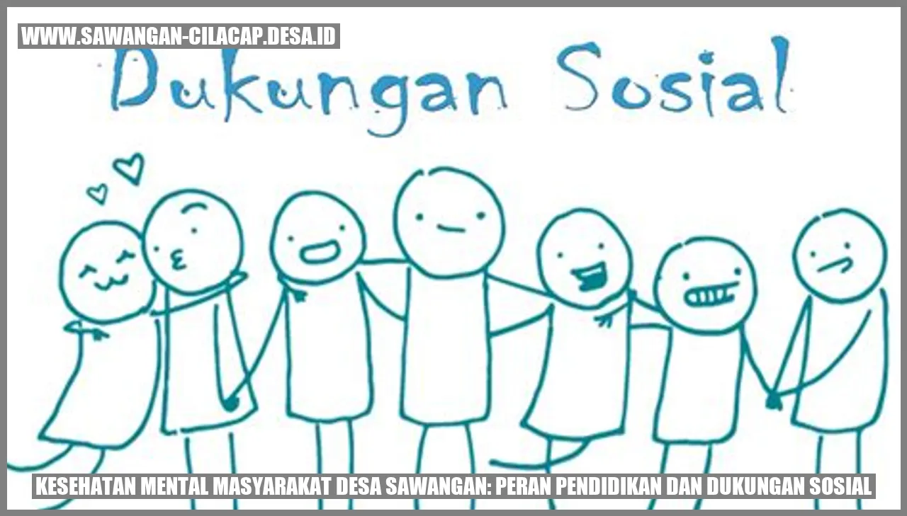 Kesehatan Mental Masyarakat Desa Sawangan: Peran Pendidikan dan Dukungan Sosial