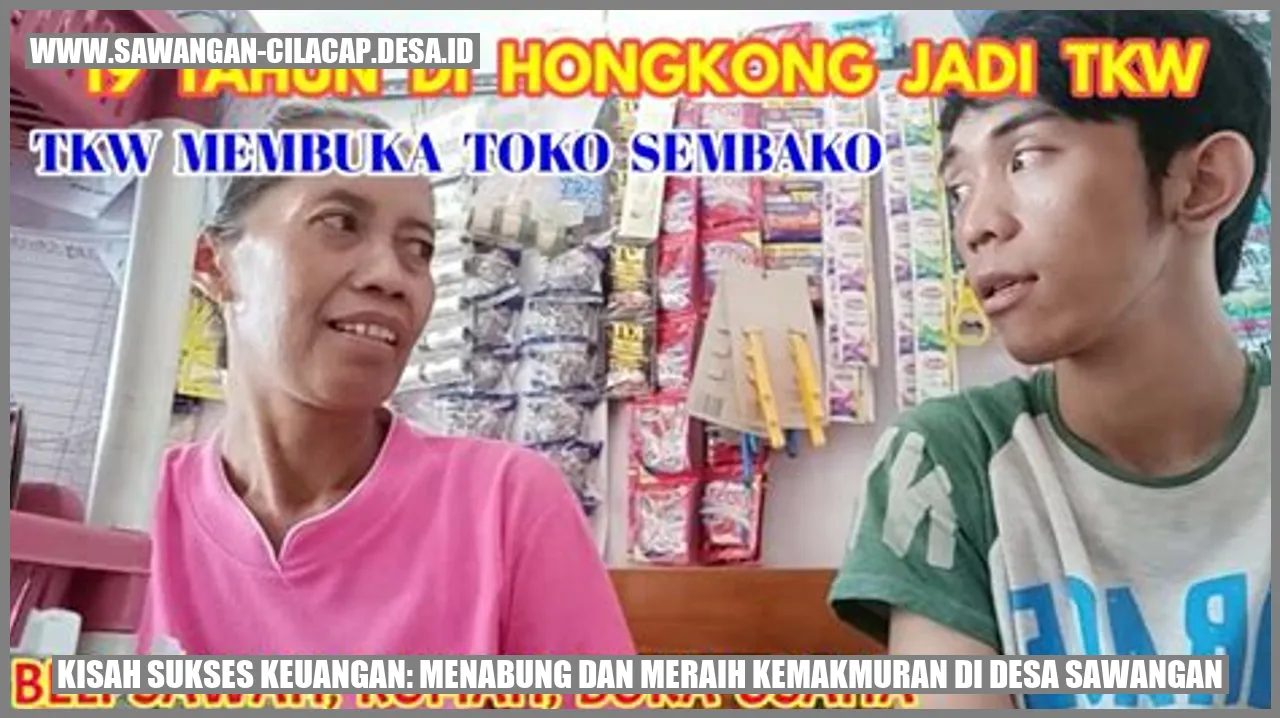 Gambar Menabung dan Meraih Kemakmuran di Desa Sawangan