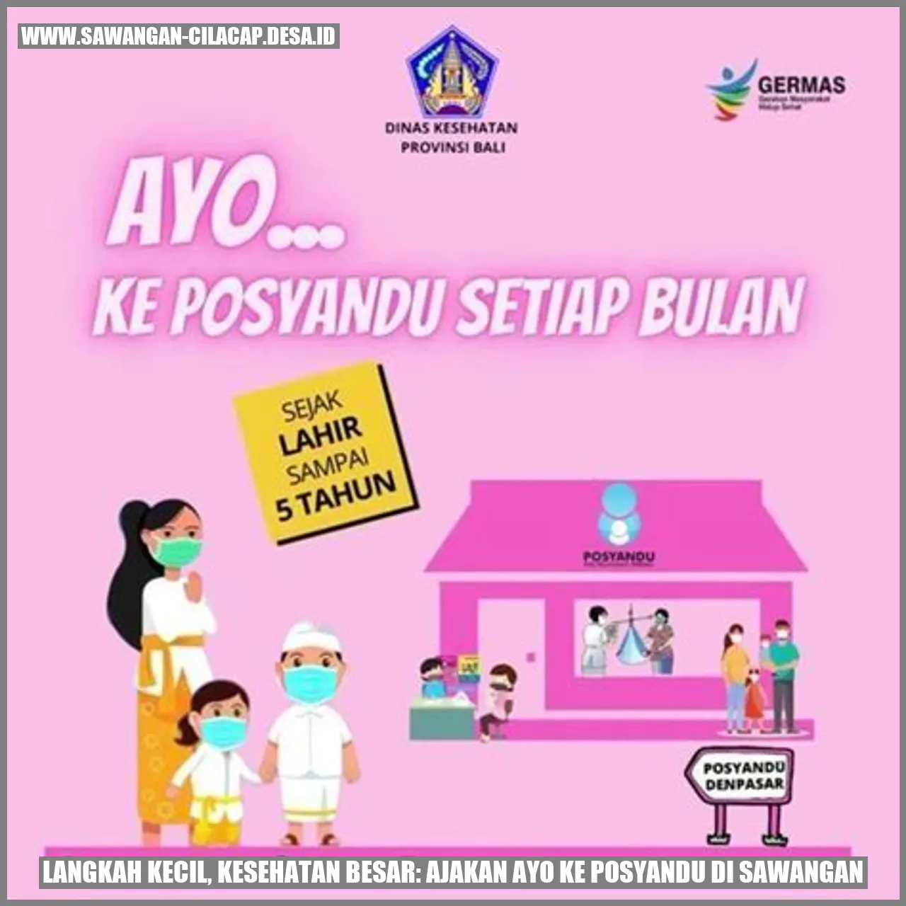 Posyandu di Sawangan