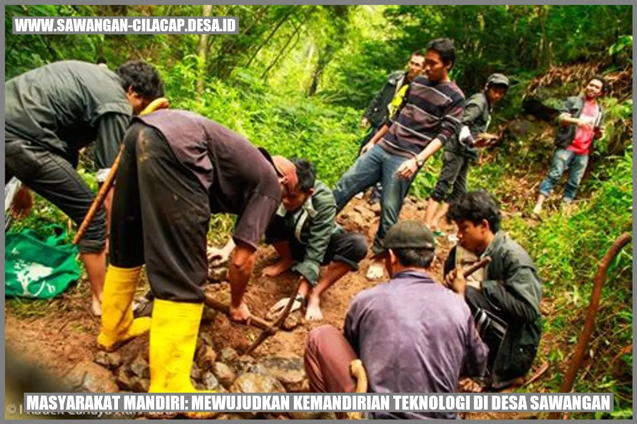 Masyarakat Mandiri: Mewujudkan Kemandirian Teknologi di Desa Sawangan