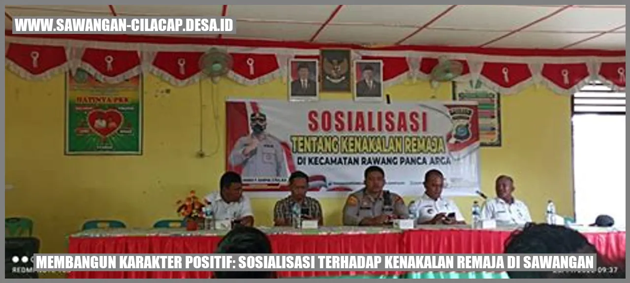 Membangun Karakter Positif: Sosialisasi Terhadap Kenakalan Remaja di Sawangan