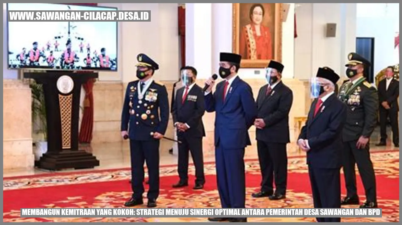 Gambar ilustrasi pemimpin desa dan BPD