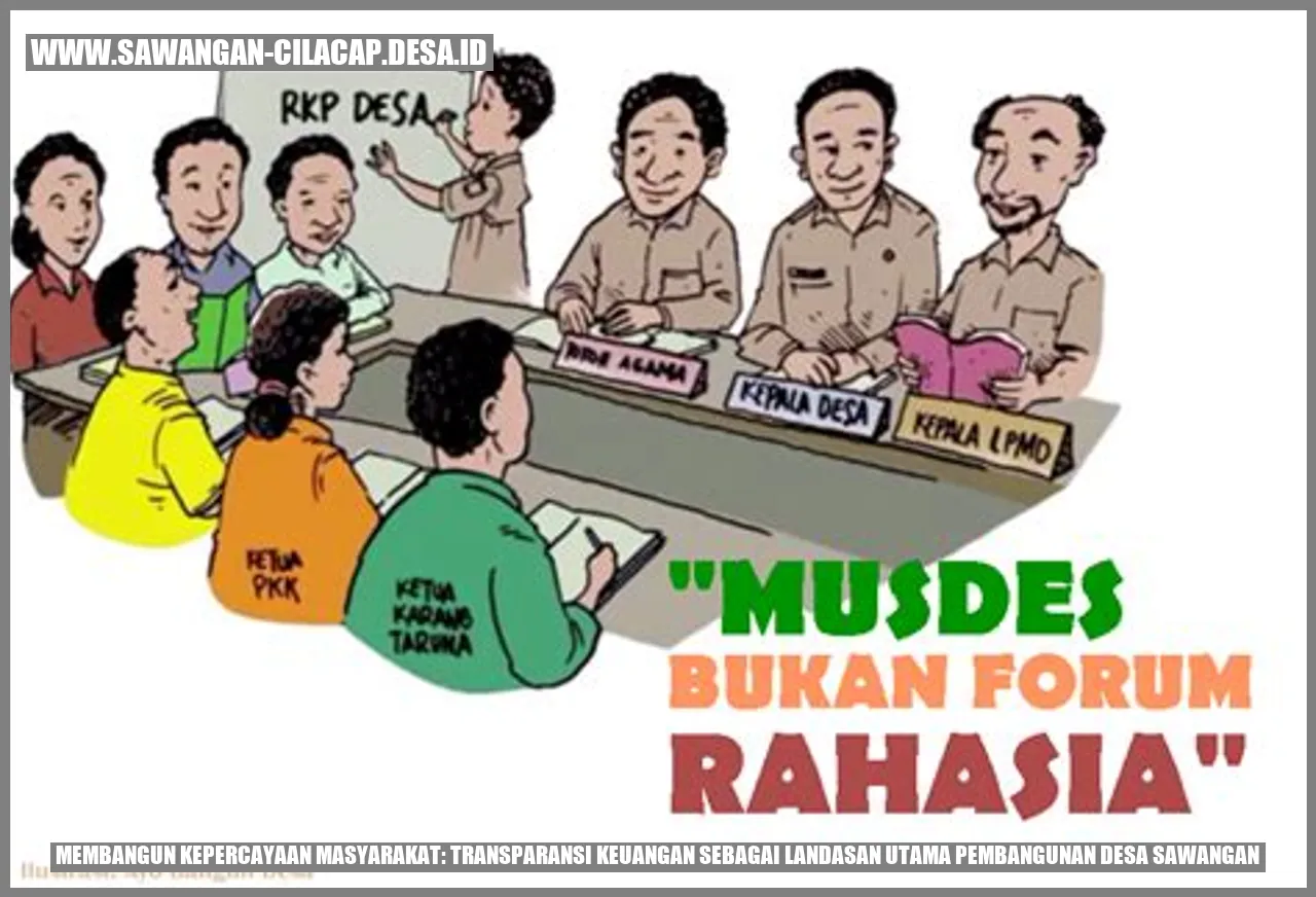 Transparansi Keuangan sebagai Landasan Utama Pembangunan Desa Sawangan