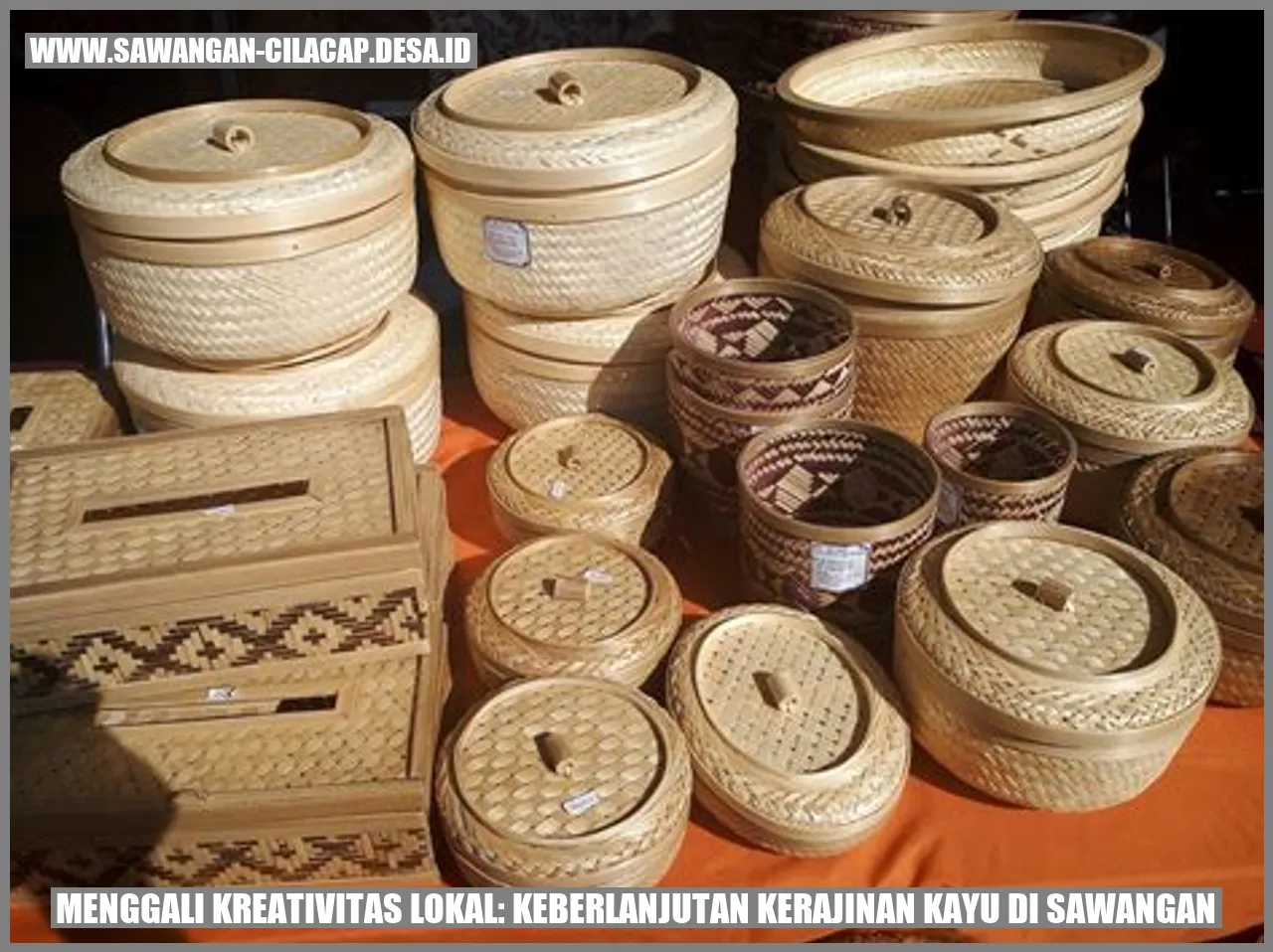 Kerajinan Kayu di Sawangan