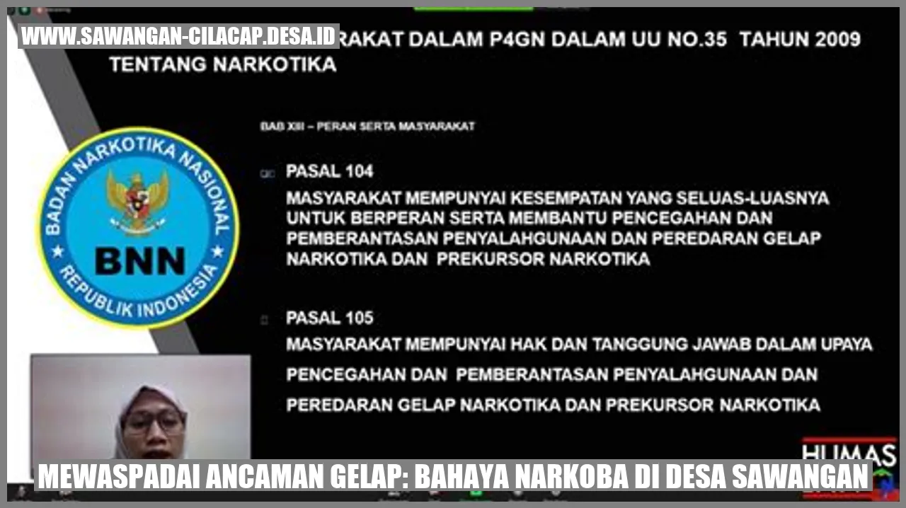 Ancaman Gelap: Bahaya Narkoba di Desa Sawangan