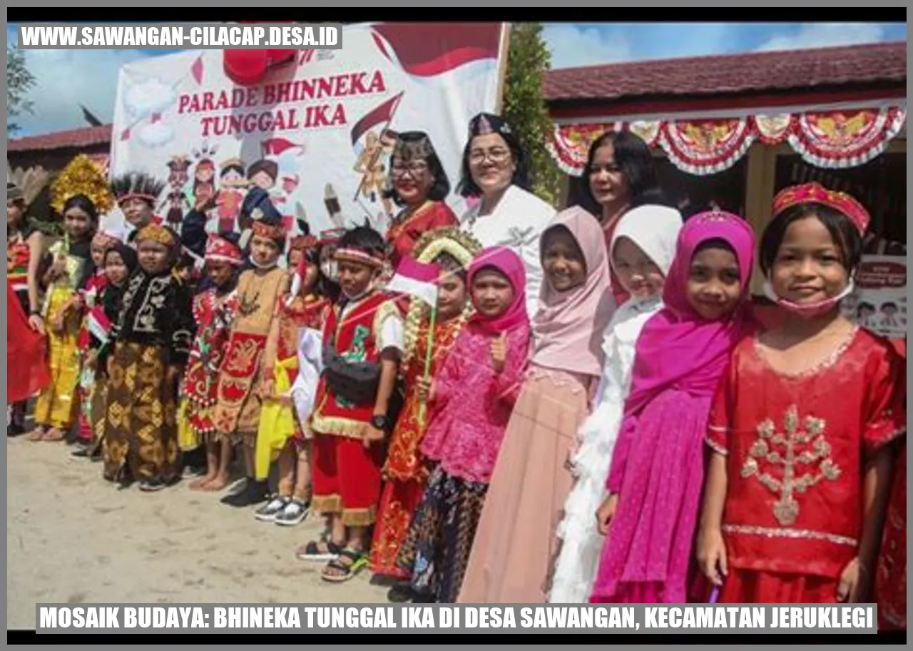 Mosaik Budaya: Bhineka Tunggal Ika di Desa Sawangan, Kecamatan Jeruklegi