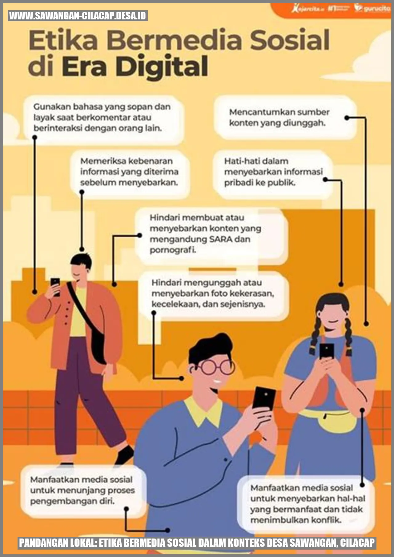 Gambar Pandangan Lokal: Etika Bermedia Sosial dalam Konteks Desa Sawangan, Cilacap