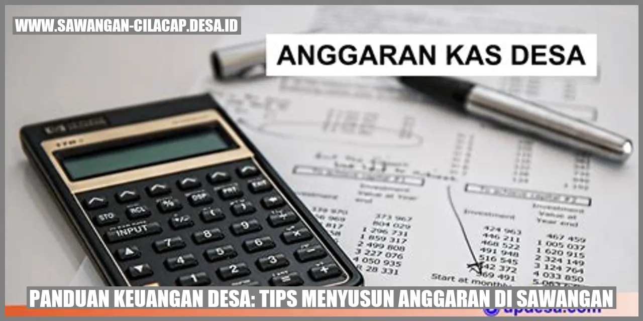 gambar anggaran desa