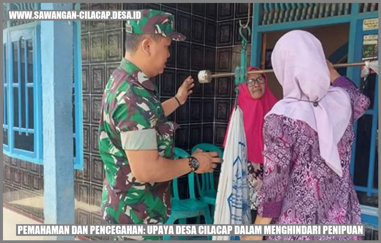 Gambar Pemahaman dan Pencegahan: Upaya Desa Cilacap dalam Menghindari Penipuan