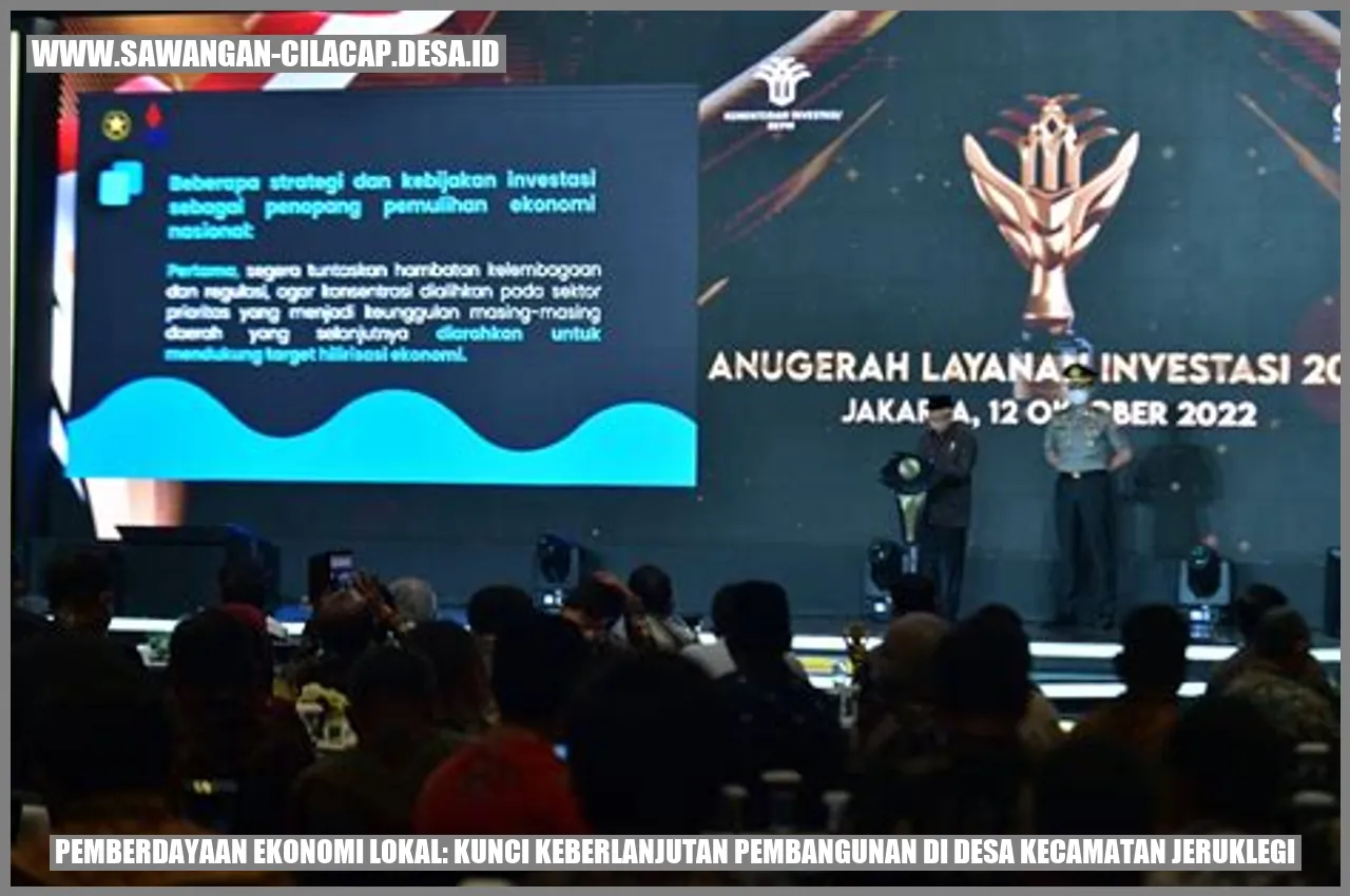 Pemberdayaan Ekonomi Lokal: Kunci Keberlanjutan Pembangunan di Desa Kecamatan Jeruklegi