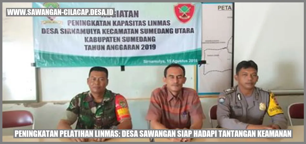 Peningkatan Pelatihan Linmas: Desa Sawangan Siap Hadapi Tantangan Keamanan