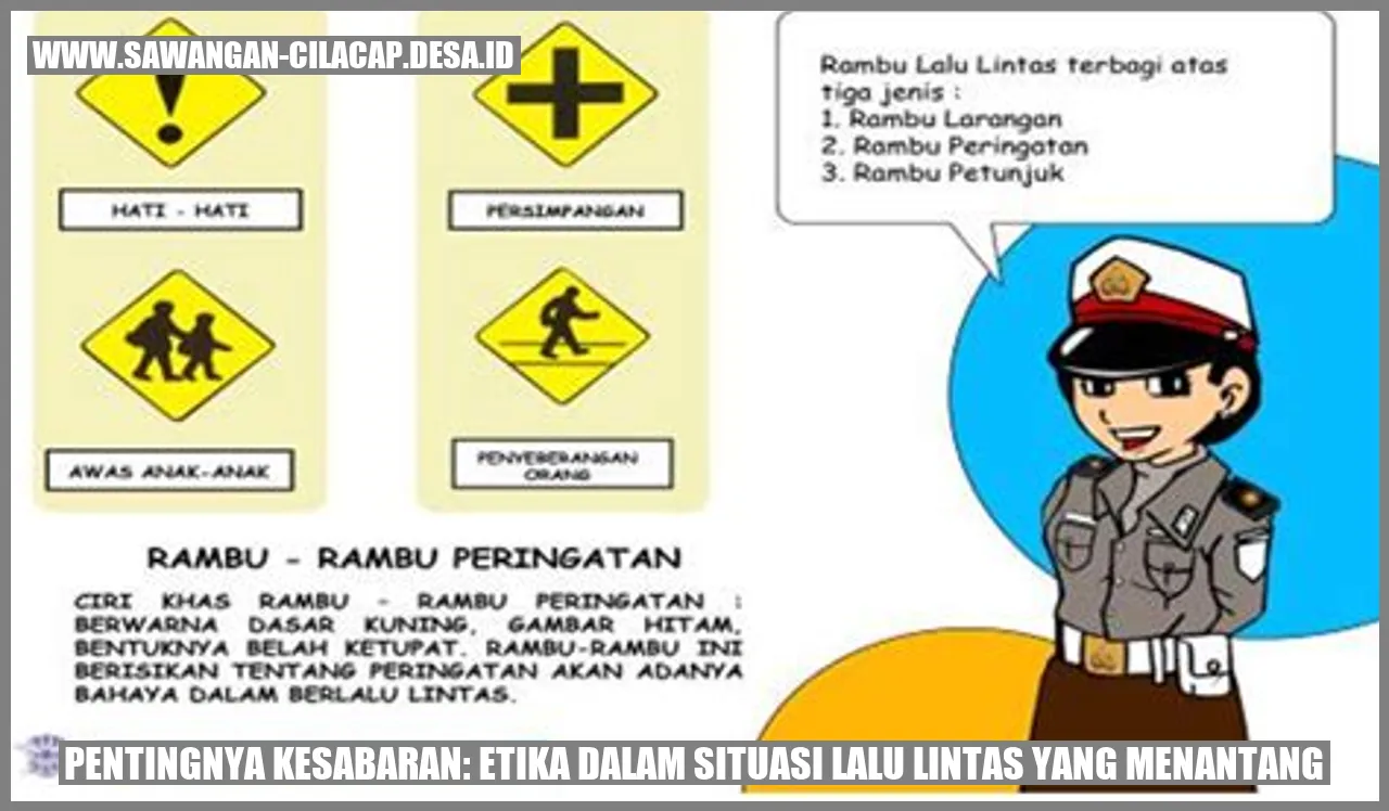 Pentingnya Kesabaran: Etika dalam Situasi Lalu Lintas yang Menantang