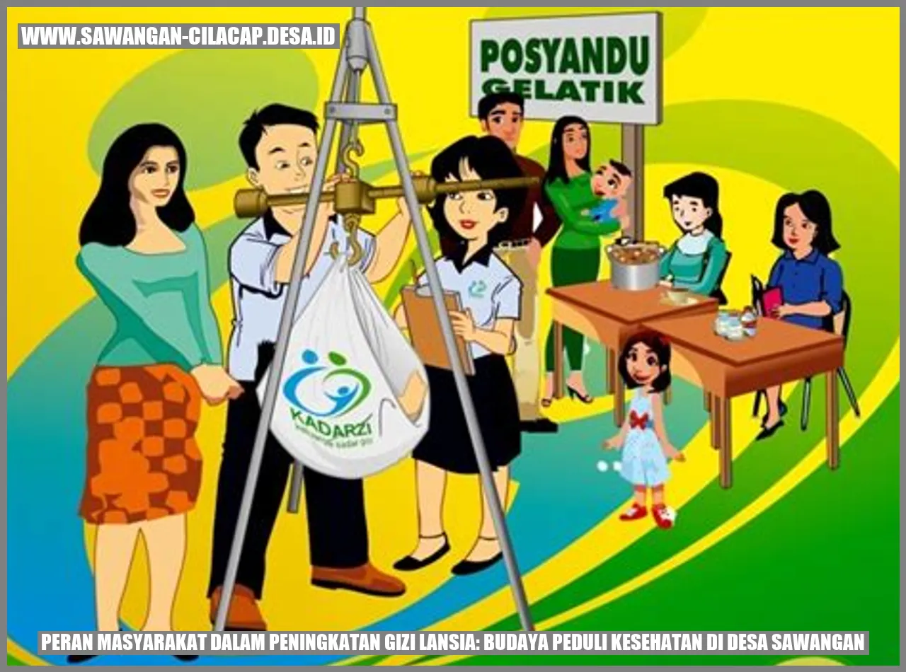 Peran Masyarakat dalam Peningkatan Gizi Lansia: Budaya Peduli Kesehatan di Desa Sawangan