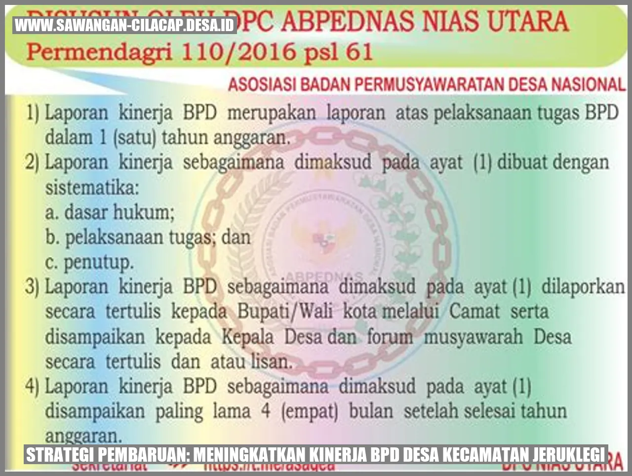 Gambar BPD Desa Kecamatan Jeruklegi